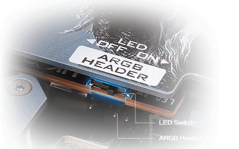 LED Switch & ARGB Header